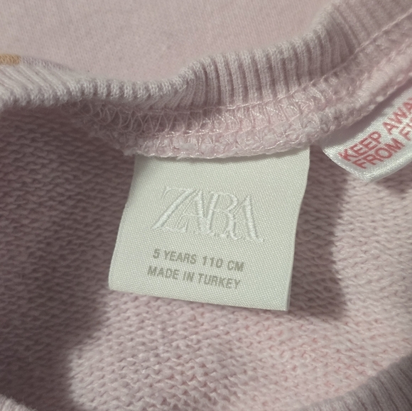Zara Pink Strawberry Print Set 5 Years - Picture 2 of 3